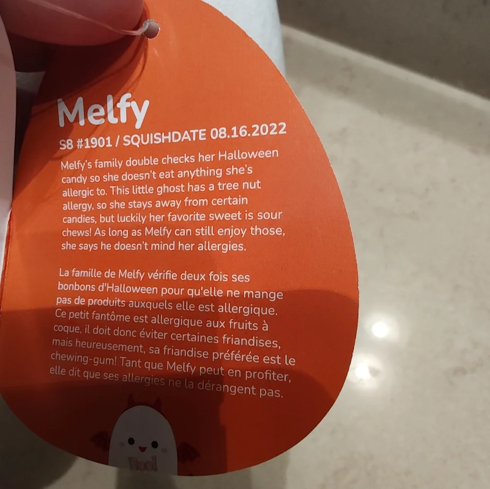 Squishmallows adorable ghost